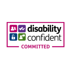 Disability confident committed logo