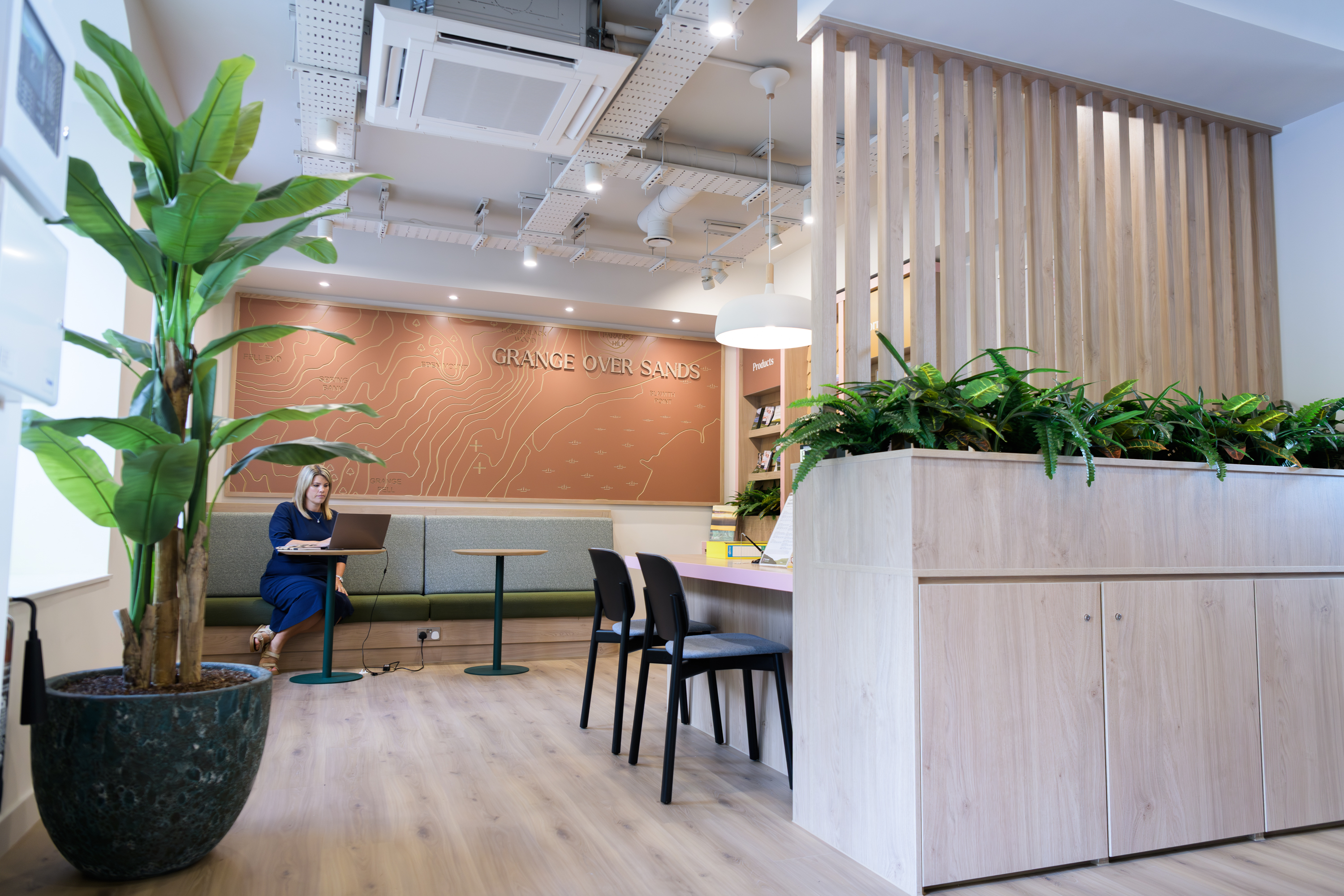 Inside new Grange branch