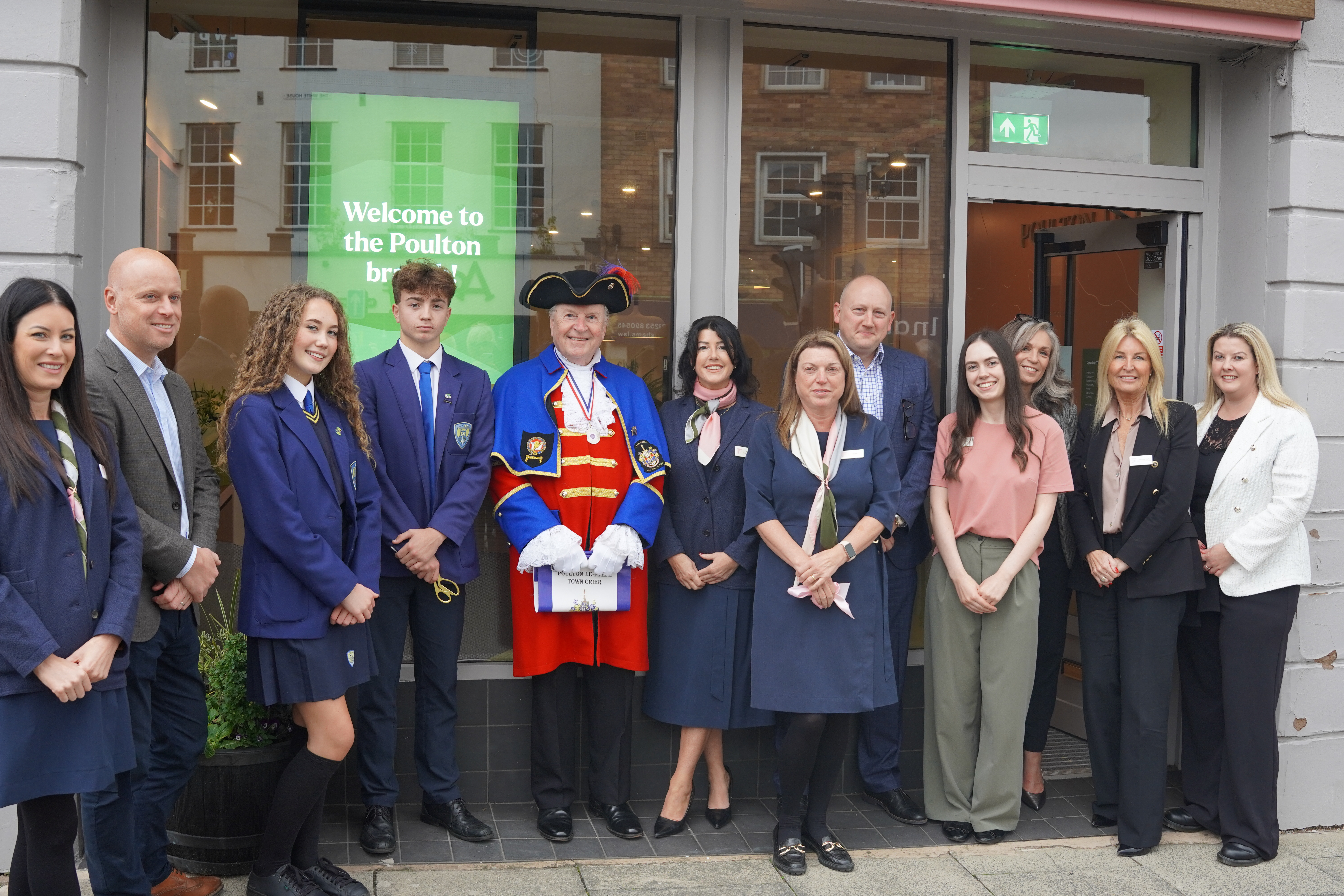 Poulton branch opening event